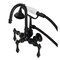 Kingston Brass AE7T0 Wall Mount Clawfoot Tub Faucet, Matte Black AE7T0 - alternate 1